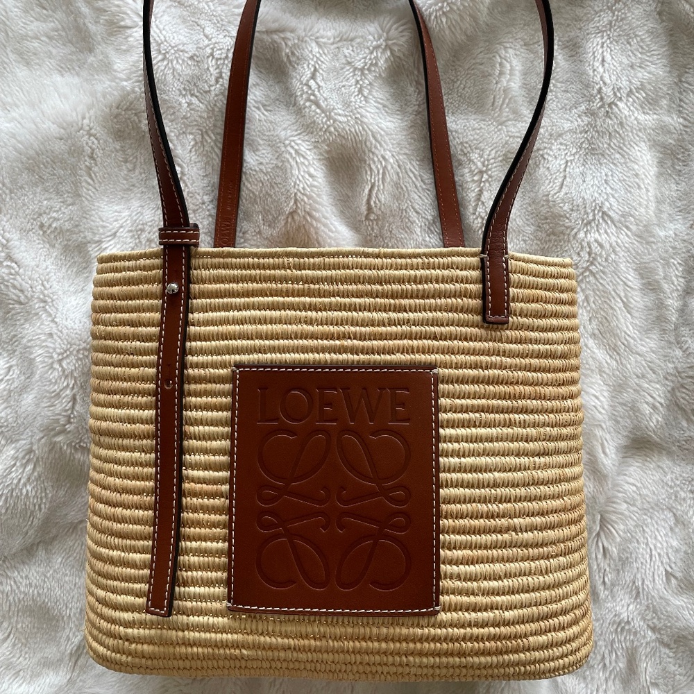 Loewe Small Square Basket bag